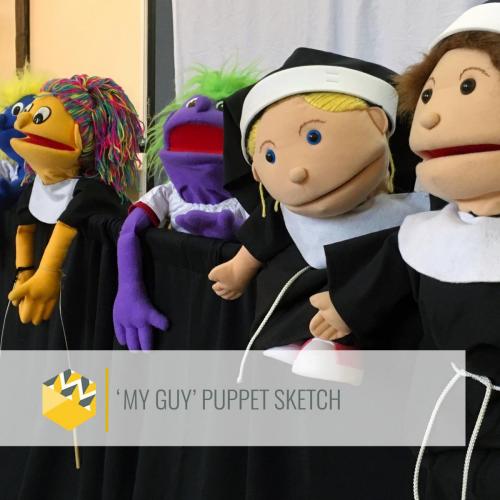 Puppet Sketch Filming